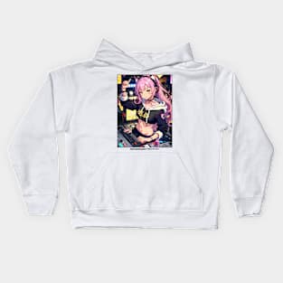 Japanese Anime Streetwear - DJ Kids Hoodie